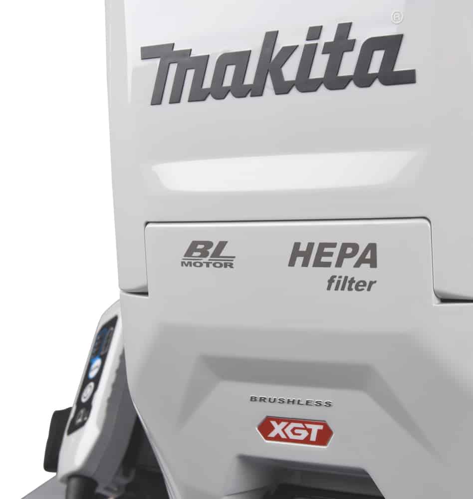 Makita rygstøvsuger 40v 2L XGT inkl. 1 batteri og lader