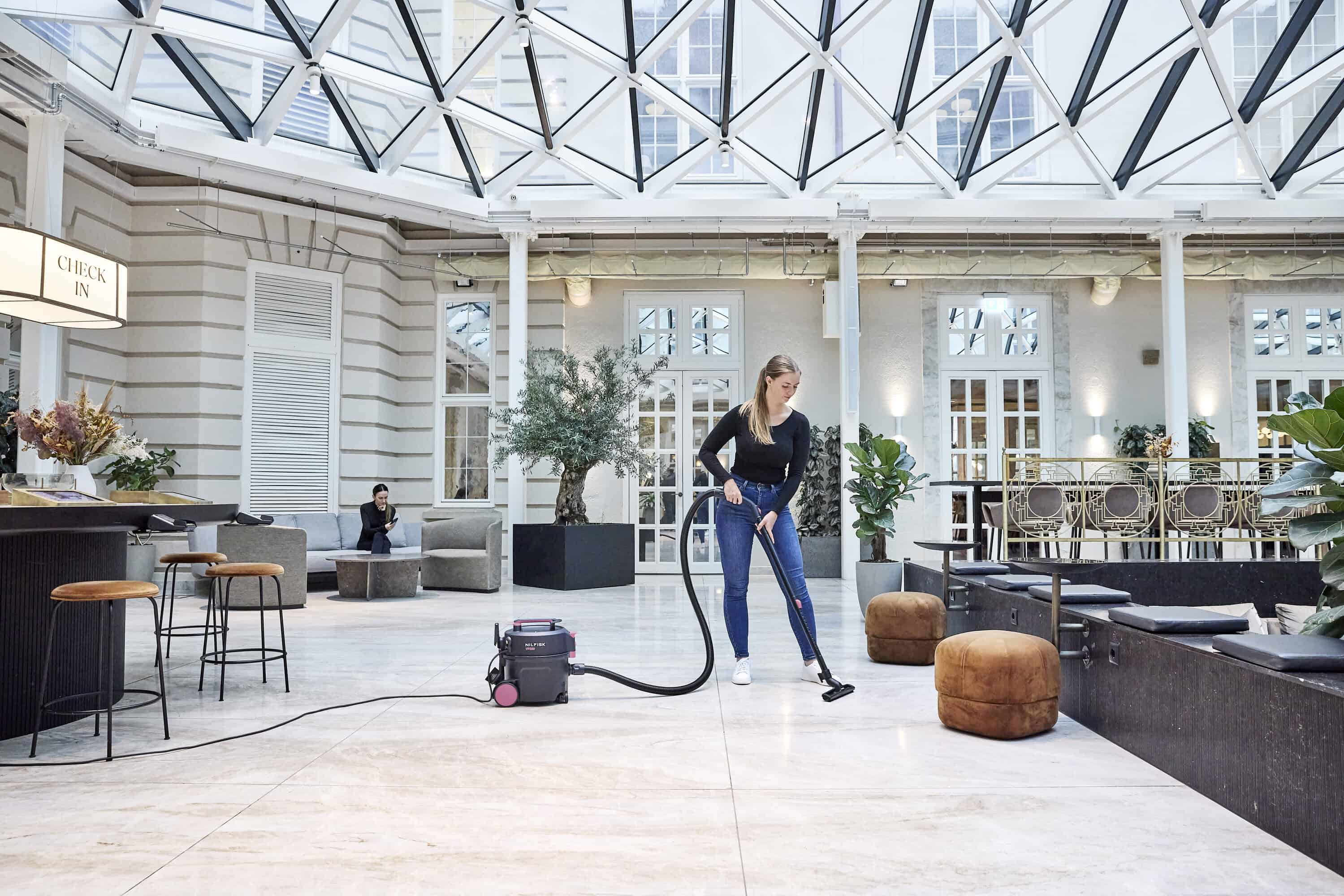 Nilfisk VP300 HEPA Pink Model 2F