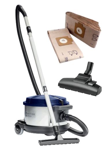 Nilfisk VP930 Pro HEPA Blue inkl. kombi- og parketmundstykke +10 poser