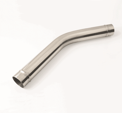 Rør, buet Ø40 mm. metal