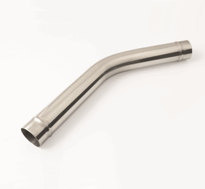 Rør, buet Ø50 mm. metal/zink legeret