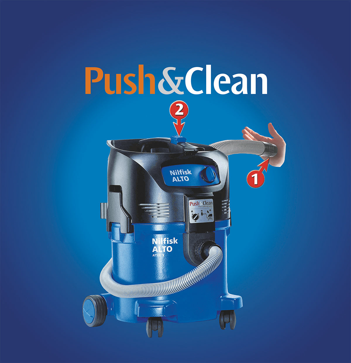 Nilfisk Attix 30-01 PC støvsuger/vådsuger