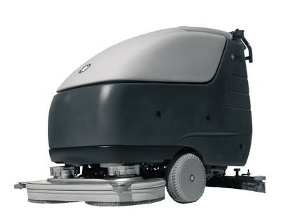 Gulvvaskemaskine Nilfisk BA650S m.indbyg. lader komplet UDGÅET!