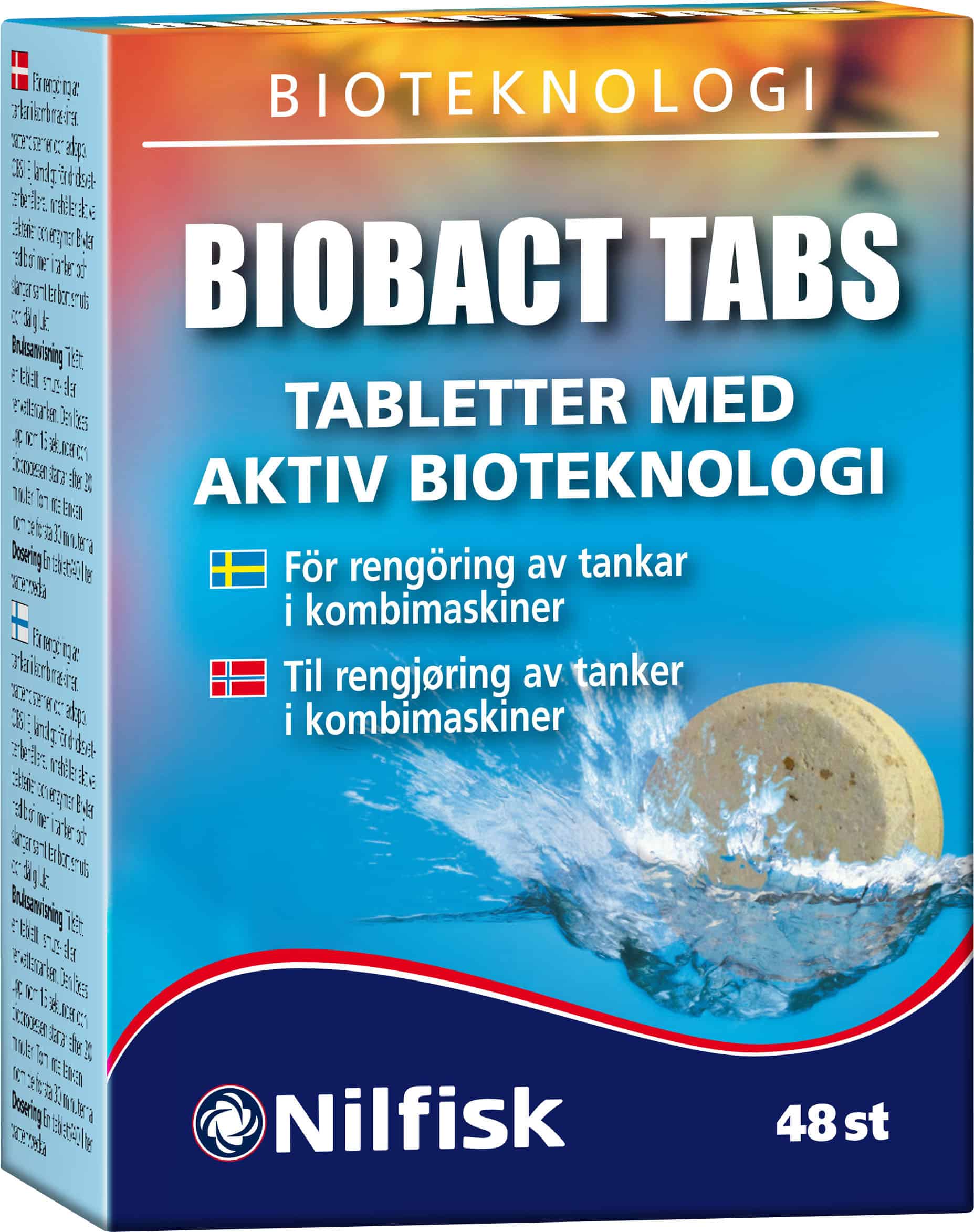 Biobact Tab 48 stk. effektiv dårlig lugtfjerner til vandtank