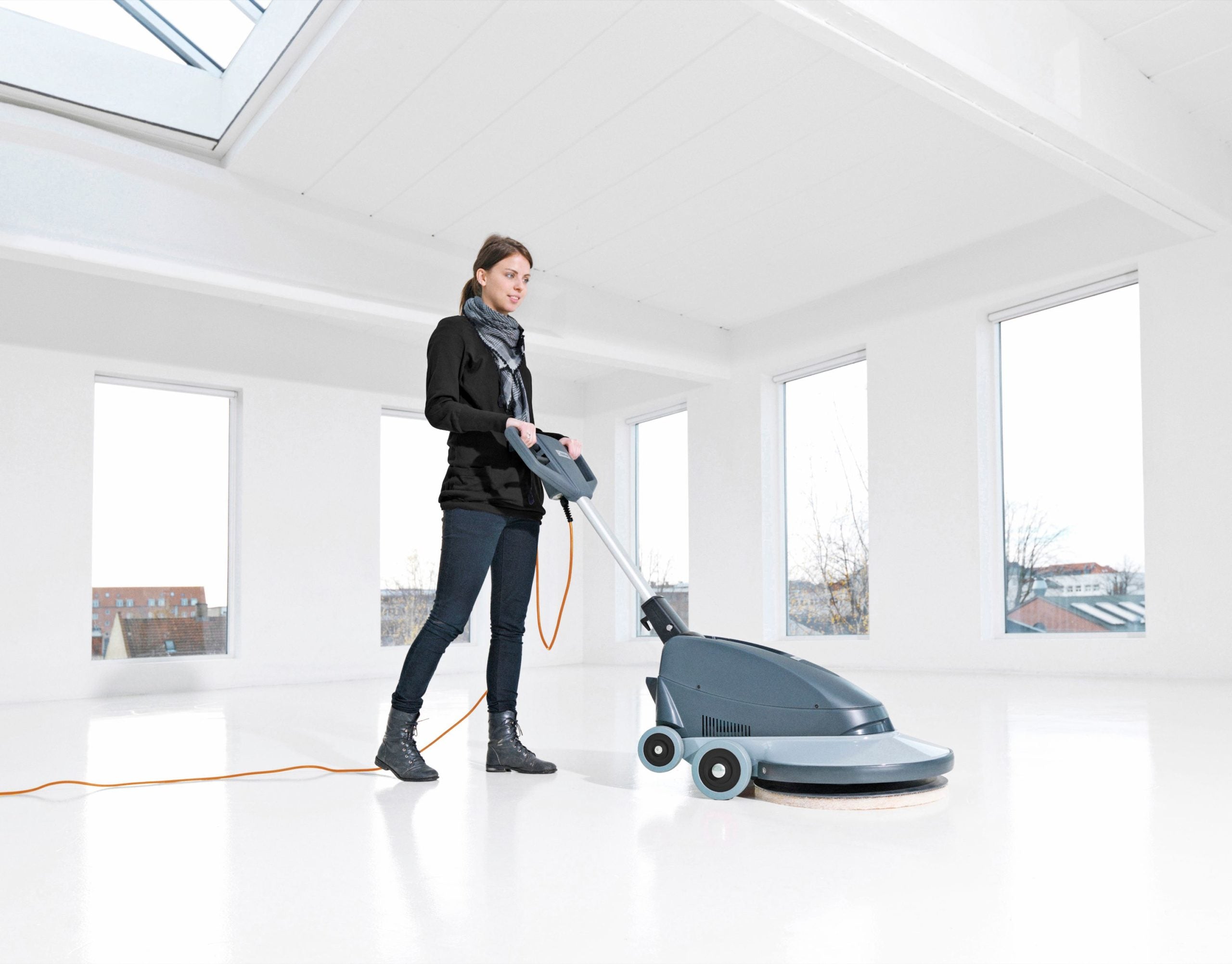 BU500 Gulvpolermaskine komplet