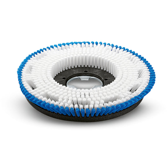 Shampoobørste, medium blød, blå / hvid, 330 mm