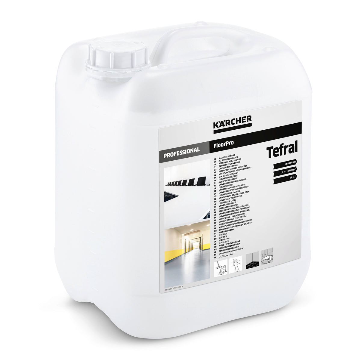Allround rengøringsmiddel Tefral, 10l