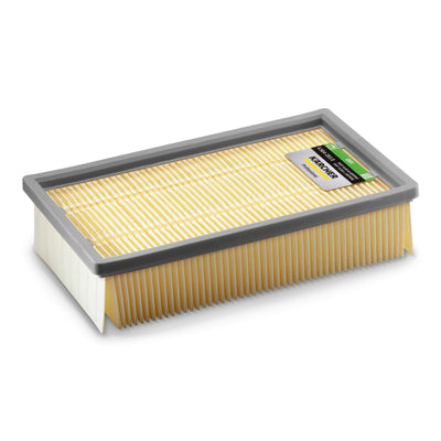 Fladfilter, foldet