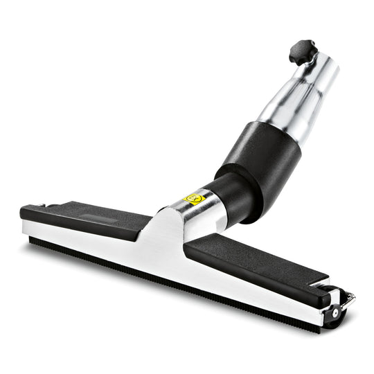 Elektrisk ledende gulvmundstykke i aluminium, 370 mm, DN 50.