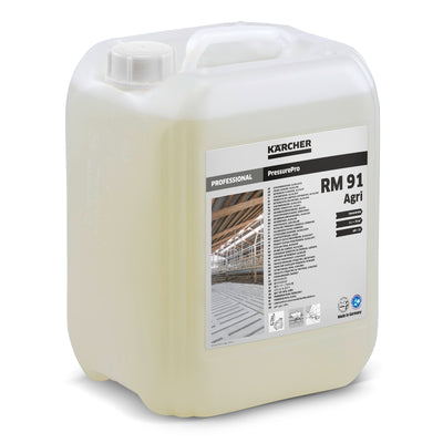 PressurePro RM 91 Skumrengøringsmiddel, alkalisk, landbrug, 10l