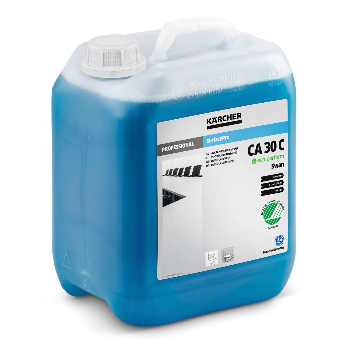 CA 30 C SurfacePro Overfladerens eco!perform, Svanemærket, 5l