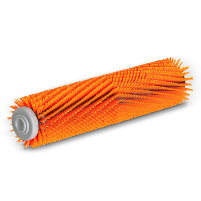 Børstevalse, høj / lav, orange, 300 mm