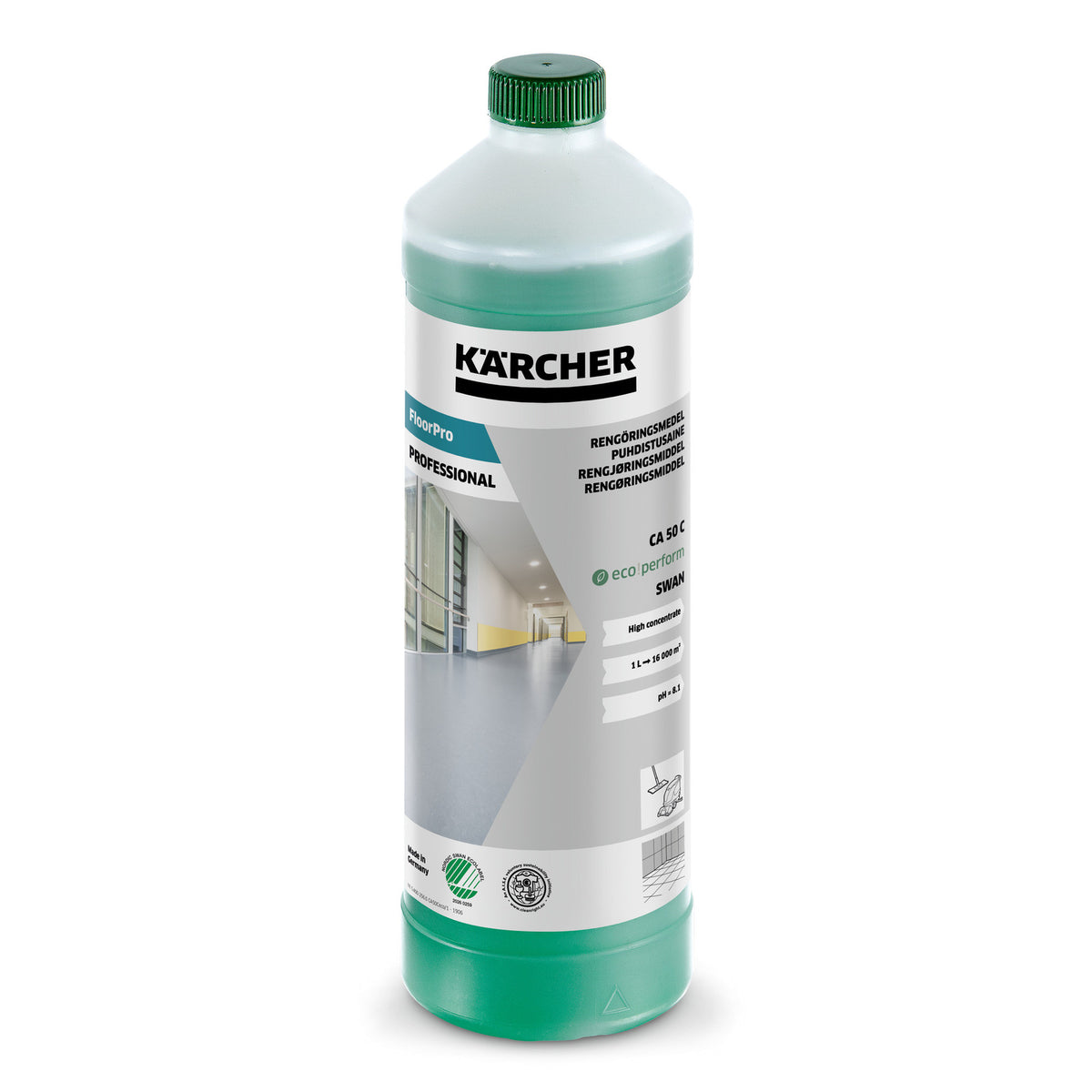 CA 50 C FloorPro Gulvrens Eco!perform, Svanemærket, 1l