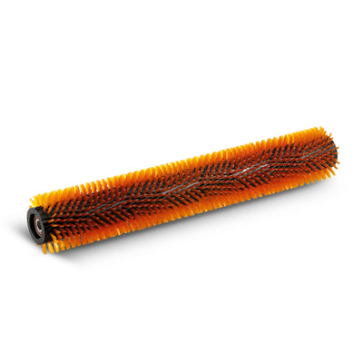 Valsebørste, orange – R85, høj / lav, orange, 800 mm