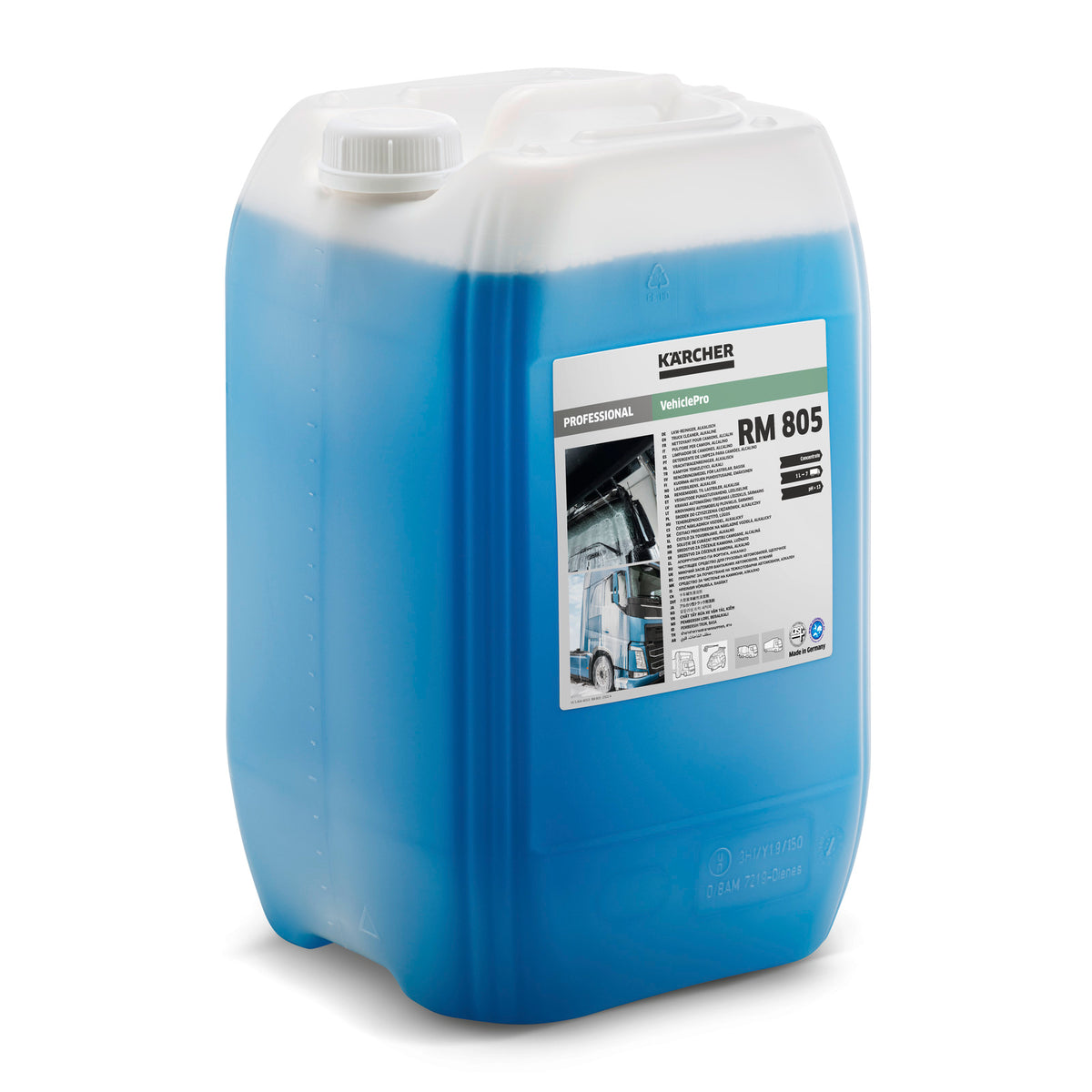 Lastbil- og presenningsrens, alkalisk, RM 805 ASF, NTA-fri, 20l