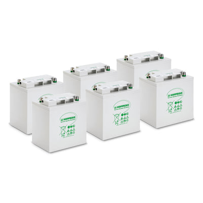 Batterisæt, 36 V, 170 Ah, vedligeholdelsesfri