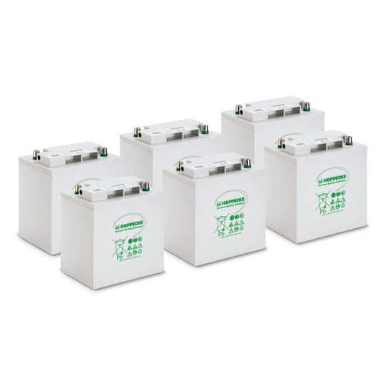 Batterisæt, 36 V, 170 Ah, vedligeholdelsesfri
