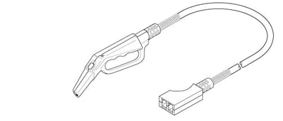Damphåndtag m. slange