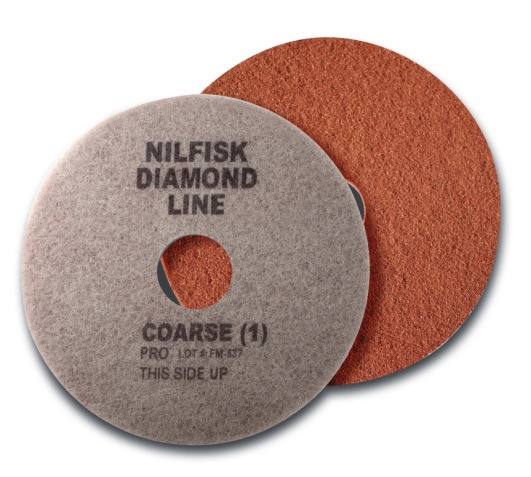 Eco Brilliance Pad 12''  Ø305 mm. 2 stk. Flere farver