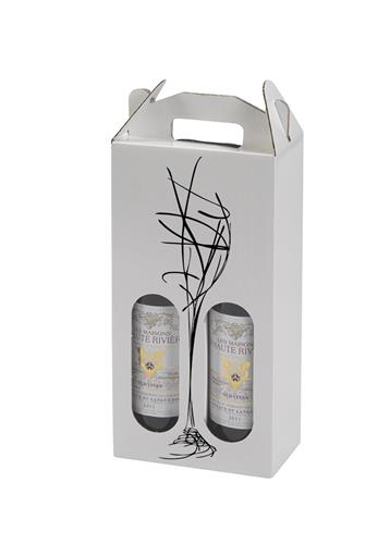 Vinemballage 2 stk. Eksklusiv