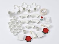 Fittingspakke med 2 sugekontakt