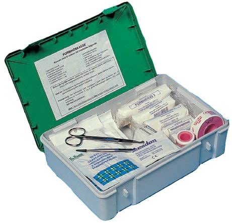 Forbindskasse u/brandbandage