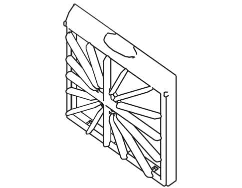 Forfilter holder Til Coupé