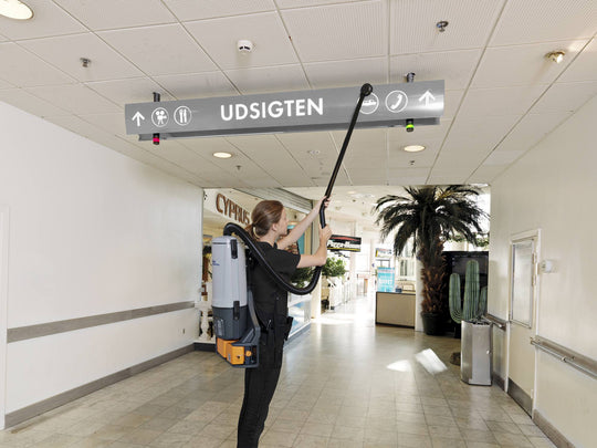 Nilfisk GD5 Battery Rygstøvsuger inkl. 1 batteri og lader