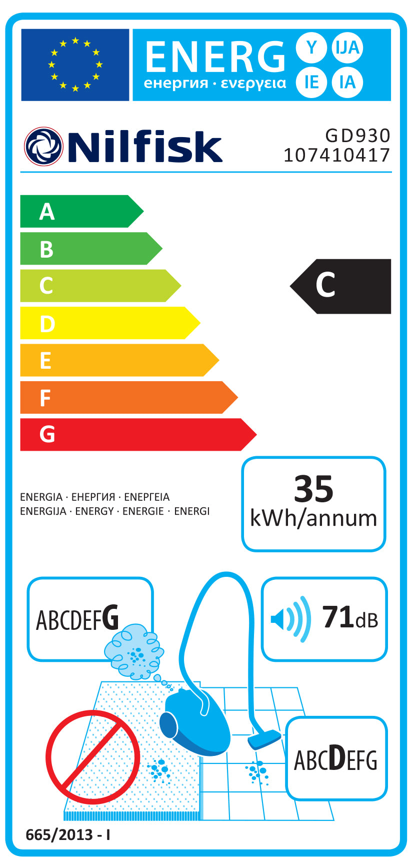 Nilfisk GD 930 S2 / 2-trins