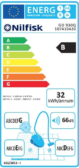 Nilfisk GD930 Q m.HEPA og kombimundstykke