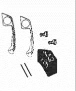 Reservedel - Klips/fjederkit til låg GD930/S2