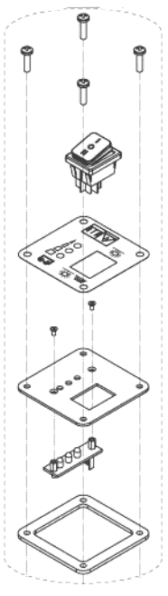 KONTROL PANEL M/DECAL KIT