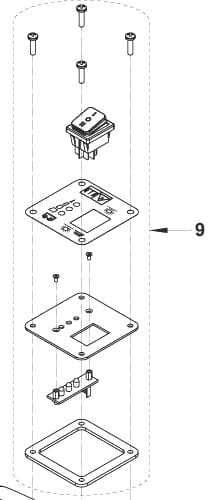 Kontrolpanel Floortec