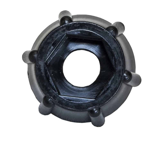 Justerskruehoved f/CA340 plastik/mundst