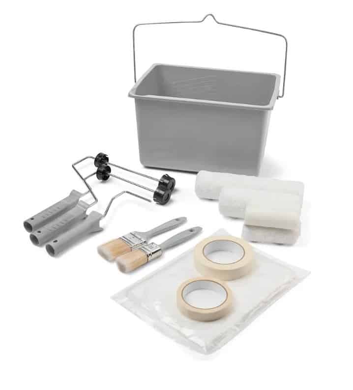 Malerspandsæt m. 15 dele