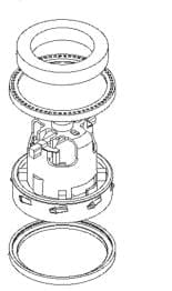 Nilfisk ALTO El-Motor Kompl. 220-240V