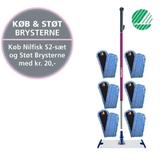 Nilfisk Moppesæt - Støt brysterne