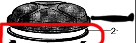 Pakning til GD930 Låg