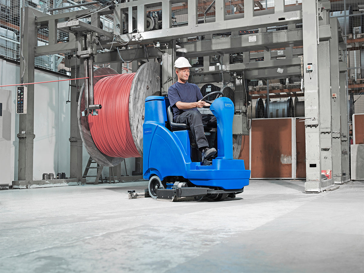 Scrubtec R 6100 + 240A Gel+Lader+Børster