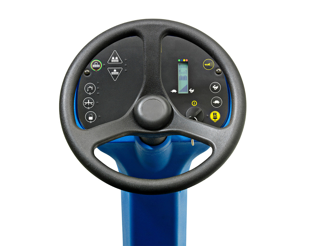 Scrubtec R 6100 + 240A Gel+Lader+Børster