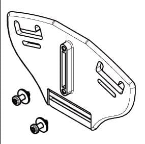 Reservedel - Plade til sele GD5/GD10
