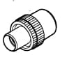 Slangemuffe til Attix 961 Ø32/50