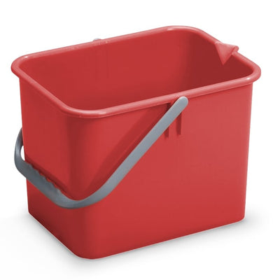 Plastspand 9 L. Rød eller Blå