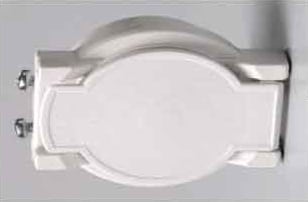 Sugekontakt åben rørmontering + t-rør