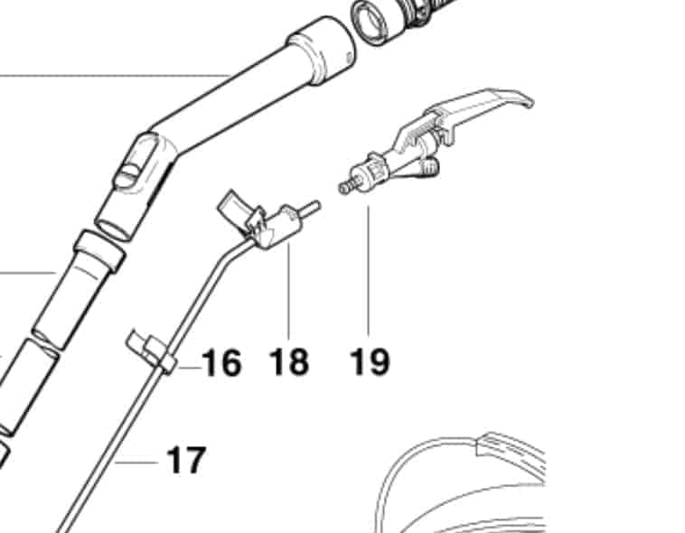 Slangekobling håndtag TW300
