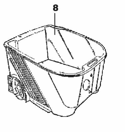 Reservedel - Bund til UZ934 grå